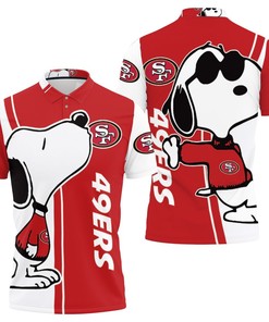 Get the perfect gift with this San Francisco 49ers Snoopy Lover 3D All Over Print Polo Shirt