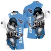 Get your own personalized Jack Skellington and Zero themed 3D All Over Print Polo Shirt and support the Tennessee Titans