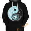 Ghibli Yin Yang 3D Hoodie Design