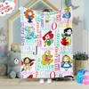 Gift Your Little Princess a Personalized Movie Character Blanket with Their Name