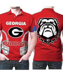 Gift Yourself or a Friend with Georgia Bulldogs University 3D Designed Allover Polo Shirt for Bulldogs Fans