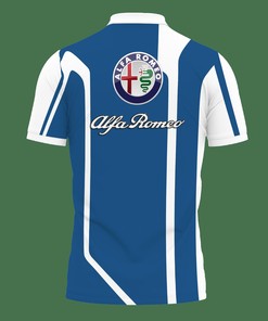 Go Blue and Bold: 3D Printed Alfa Romeo Ttt-Hl Polo Shirt Ver 2 with Personalized 3d T-shirts Idea