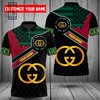 Go Bold with USA Gucci Personalized 3D Polo Shirt