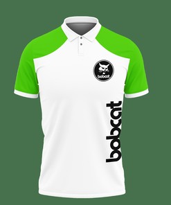 Go Green: 3D Printed Bobcat Nct-Va Polo Shirt Ver 1 with Personalized Design