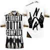 Go Old School with N.W.A Straight Outta Compton 3D All Over Print Polo Shirt
