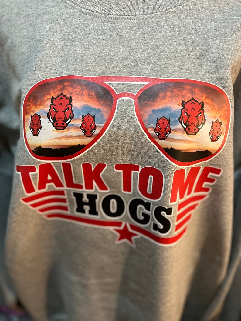 Go Razorbacks With Arkansas Football Apparel Sweatshirt, Crewneck, Hoodie, And More - Image 2