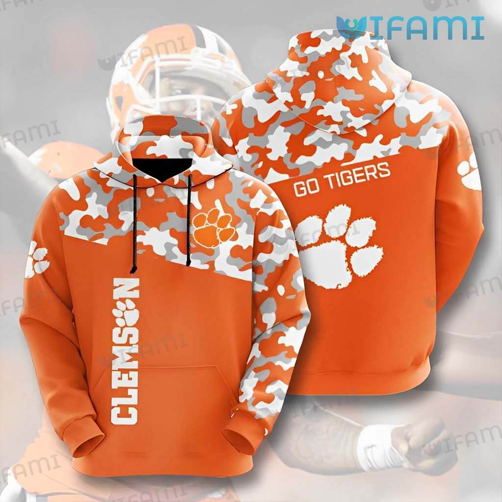 Go Tigers Clemson Tigers All Over Print 3D Hoodie