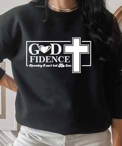 Godfidence Bible Verse Christian Tee - Trusting in God T-Shirt