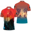 Godzilla Vs. Kong is Coming, Be Prepared with This Finding the King of the World Polo Shirt in All Over Print