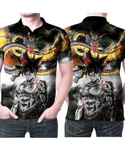 Goku All Printed Style Dragon Ball Z 3D Polo Shirt with Unique and Stylish Design