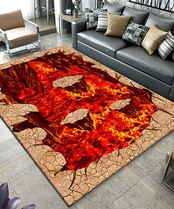 Golden Ginkgo Leaf Texture Area Rug: A Luxurious and Graceful Addition to Your Home