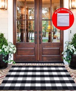 Golden Ginkgo Leaf Texture Area Rug - Thickened Portable Fluffy Breathable and Washable