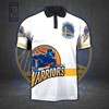 Golden State Warriors Invade Your Wardrobe with NBA Golden State Warriors 3D All Over Print Polo Shirt