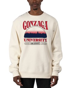 Gonzaga Bulldogs Antigua Women'S Victory Crewneck Pullover Sweatshirt Black Gifts For Fans