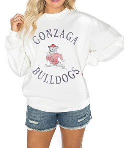 Gonzaga Bulldogs Ballpark Pullover Hoodie Navy Blue Gifts For Fans