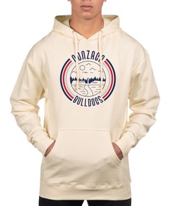 Gonzaga Bulldogs Double Bar Pullover Hoodie Gifts For Fans