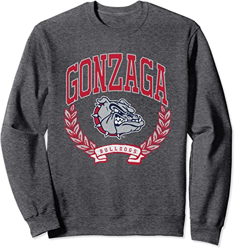 Gonzaga Bulldogs Victory Vintage Logo Sweatshirt Team Bulldogs - Image 2