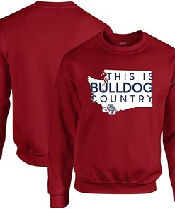 Gonzaga Bulldogs Victory Vintage Sweatshirt Team Bulldogs