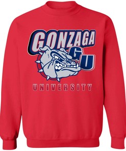 Gonzaga Bulldogs Vintage Ncaa Crewneck Sweatshirt Team Bulldogs