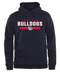 Gonzaga Bulldogs Women'S Good Vibes Pullover Sweatshirt Charcoal Gifts For Fans