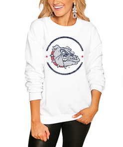 Gonzaga Bulldogs Women'S Win The Day Pullover Gonzaga Basketball Sweatshirt