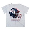 Gonzaga Bulldogs Zags Gu Original Dripping Football White T-Shirt Gifts