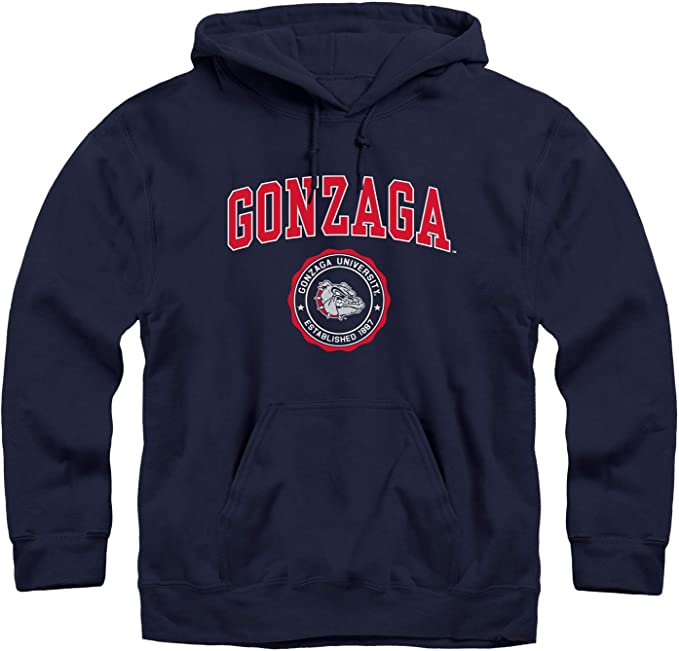 Gonzaga University Bulldogs Logo Unisex Adult Crewneck Sweatshirt Team Bulldogs