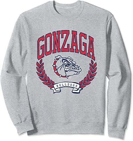 Gonzaga University Bulldogs Logo Unisex Adult Pull-Over Hoodie Gifts For Fans