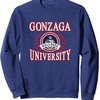 Gonzaga University Classic Women'S Long Sleeve Fleece Sweatshirt Team Bulldogs