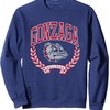 Gonzaga University Of Bulldogs Unisex Adult Crewneck Sweatshirt Team Bulldogs