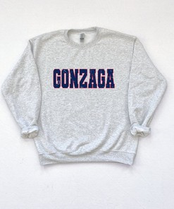 Gonzaga University Sweater, Gonzaga Sweatshirt, University Shirt, Custom University