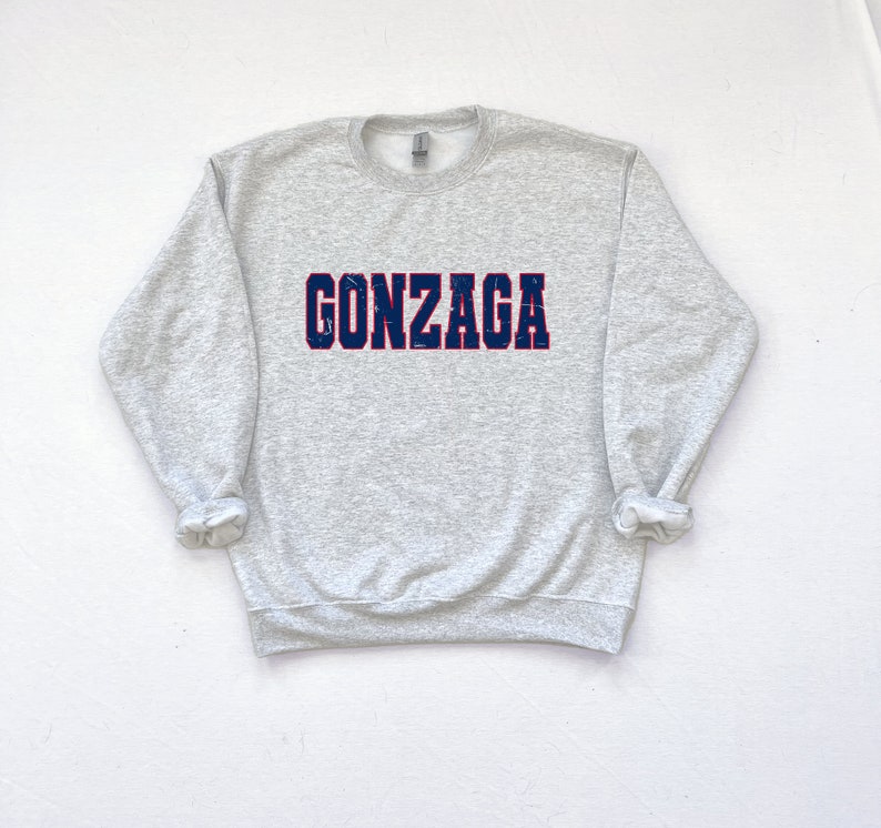 Gonzaga University Sweater, Gonzaga Sweatshirt, University Shirt, Custom University
