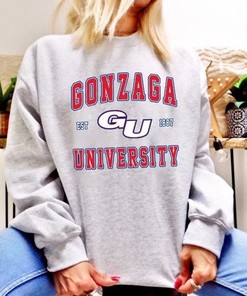 Gonzaga University Sweatshirt College Sweatshirt, University Shirt