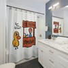 Got any Grapes? Funny Shower Curtain from The Duck Song - Perfect for Funny Gifts & Bathroom Decor