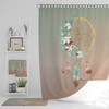 Gradient Dreamcatcher Shower Curtain Set with Optional Bath Mat and Bath Towels