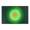 Gradient Emerald Green Vortex Illusion Rug with Personalized Name or Sentence for Modern Home Decor