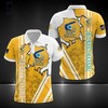 Gran Canaria All Over Print Polo Shirt with Athleisure design