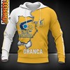 Gran Canaria Custom All Over Print 3D Hoodie