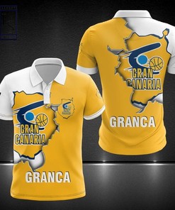 Gran Canaria Personalized 3D Polo Shirt with Polo Collar