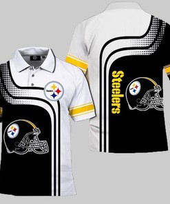 Graphic Design 3D All Over Print Polo Shirt with Pittsburgh Steelers Polo Shirt