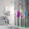 Gray Mid Century Modern Shower Curtain - For a Sleek and Modern Bathroom