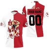 Great Football Team NFL Season 2020 Kansas City Chiefs West Division Champion Athleisure Polo Shirt