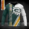 Green Bay Packers Football NFL 3D Hoodie for Fans