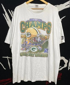 Green Bay Packers NFC Champions 1997 Vintage Style Football Sweatshirt T-shirt Ideal Gift for NFL Fans