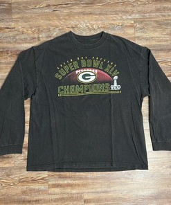 Green Bay Packers Super Bowl XLV Champion Hoodie Sweatshirt Stylish Gift for NFL Fans