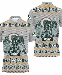 Green Bay Packers Ugly Christmas Jersey meets Athleisure 3D All Over Print Polo Shirt