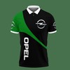 Green Opel TTT-HL Polo Shirt Ver 2 with 3D Print: Breathable and Personalized Athletic Piece