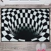 Green White Gray Graffiti Geometry Area Rug: A Vibrant and Fun Addition to Your Home Decor