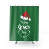 Grinch Christmas Shower Curtain | Christmas Bathroom Shower Curtain | Luxury Shower Curtain | At Home Shower Curtains