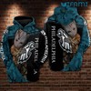 Groot Hugging Logo Philadelphia Eagles 3D Hoodie with Custom Print